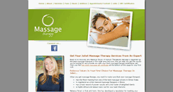 Desktop Screenshot of jolietmassagetherapy.com
